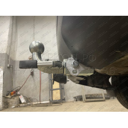 S106C GALIA Полностью оцинкованный фаркоп на Subaru Forester 2013-2018. Тип шара: C (горизонтальный съемный). Невидимый вырез бампера. Нагрузки: 2200/90 кг, масса