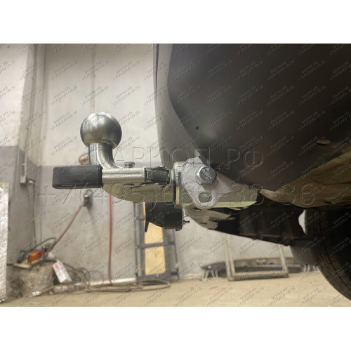 S106C GALIA Полностью оцинкованный фаркоп на Subaru Forester 2013-2018. Тип шара: C (горизонтальный съемный). Невидимый вырез бампера. Нагрузки: 2200/90 кг, масса фаркопа 17,77 кг