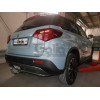 S112A GALIA Полностью оцинкованный фаркоп на Suzuki Vitara 2015-2018, 2018-, Suzuki SX4 S-Cross 2013-2021, 2021- 2WD/4WD. Тип шара: A, установленный крюк закрывает противотуманный фонарь. Невидимый вырез бампера. Нагрузки: 1600/75 кг, масса фаркопа 14,82 
