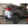 S112A GALIA Полностью оцинкованный фаркоп на Suzuki Vitara 2015-2018, 2018-, Suzuki SX4 S-Cross 2013-2021, 2021- 2WD/4WD. Тип шара: A, установленный крюк закрывает противотуманный фонарь. Невидимый вырез бампера. Нагрузки: 1600/75 кг, масса фаркопа 14,82 
