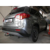 S112A GALIA Полностью оцинкованный фаркоп на Suzuki Vitara 2015-2018, 2018-, Suzuki SX4 S-Cross 2013-2021, 2021- 2WD/4WD. Тип шара: A, установленный крюк закрывает противотуманный фонарь. Невидимый вырез бампера. Нагрузки: 1600/75 кг, масса фаркопа 14,82 