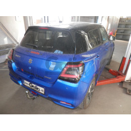 S121C GALIA Полностью оцинкованный фаркоп на Suzuki Swift хетчбек 3/5 дверей (не для 4WD) 2017-2024, 2024-. Тип шара: C (горизонтальный съемный). Невидимый вырез ба