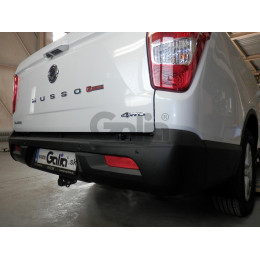 S134C GALIA Полностью оцинкованный фаркоп на KGM Musso Grand 2023-, KGM Rexton Sports Khan 2023-, SsangYong Musso Grand 2019-2023, SsangYong Rexton Sports Khan 2019-2023. Тип шара: C (горизонтальный съе