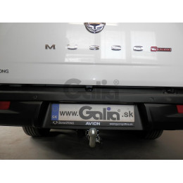 S134C GALIA Полностью оцинкованный фаркоп на KGM Musso Grand 2023-, KGM Rexton Sports Khan 2023-, SsangYong Musso Grand 2019-2023, SsangYong Rexton Sports Khan 2019-2023. Тип шара: C (горизонтальный съе