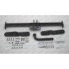 S203-A Лидер-плюс ТСУ для Tagaz Tager 2008-2011, SsangYong Korando 1997-2003 без выреза бампера. Нагрузки: 1500/75 кг, масса фаркопа 15,66 кг, требуется 4 сверления (без электрики в комплекте)