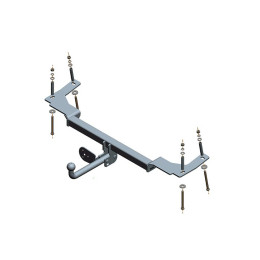 SY 010 AVTOS Фаркоп на SsangYong Actyon 2006-2011 без подрезки бампера. Тип шара: A. Нагрузки: 1200/75 кг, масса фаркопа 14,5 кг (без электрики в комплекте)