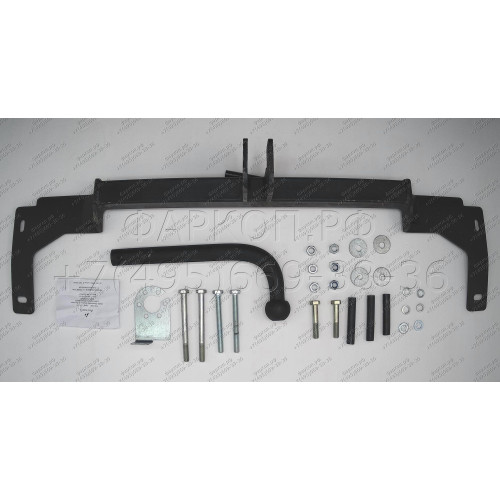 SY 010 AVTOS Фаркоп на SsangYong Actyon 2006-2011 без подрезки бампера. Тип шара: A. Нагрузки: 1200/75 кг, масса фаркопа 14,5 кг (без электрики в комплекте)