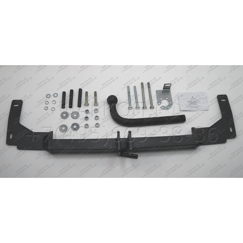 SY 010 AVTOS Фаркоп на SsangYong Actyon 2006-2011 без подрезки бампера. Тип шара: A. Нагрузки: 1200/75 кг, масса фаркопа 14,5 кг (без электрики в комплекте)
