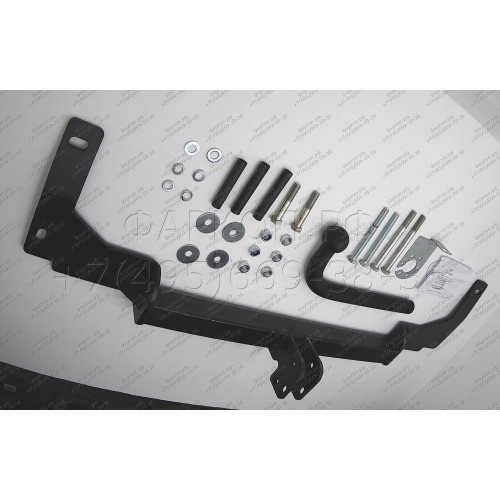 SY 010 AVTOS Фаркоп на SsangYong Actyon 2006-2011 без подрезки бампера. Тип шара: A. Нагрузки: 1200/75 кг, масса фаркопа 14,5 кг (без электрики в комплекте)