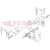 T-099 STEINHOF Фаркоп на Toyota Avensis универсал T27 2009-2018 без подрезки бампера. Тип шара: AV (вертикальное быстросъемное крепление шара на ключе). Нагрузки: 1800/80 кг, масса фаркопа 21,6 кг (без электрики в комплекте)