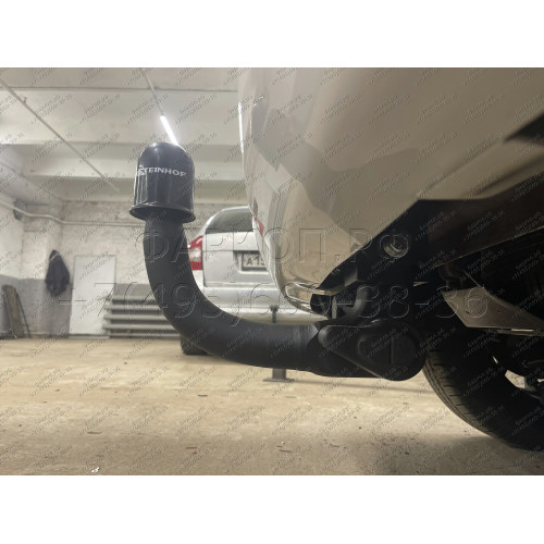 T-184 STEINHOF Фаркоп на Citroen Spacetourer 2016-, Peugeot Traveller 2016-, Citroen Jumpy 2016-, Peugeot Expert 2016-, Toyota Proace 2016-, Toyota Proace Verso 2016-, Opel Zafira LIfe 2019-, Opel Vivaro 2019- без подрезки бампера. Тип шара: AV (вертикаль
