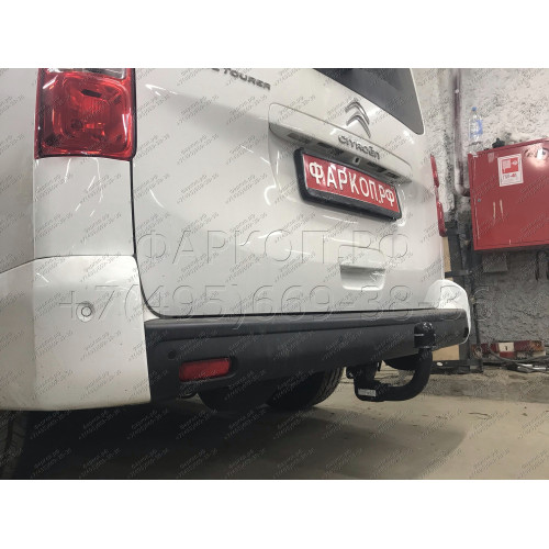 T-184 STEINHOF Фаркоп на Citroen Spacetourer 2016-, Peugeot Traveller 2016-, Citroen Jumpy 2016-, Peugeot Expert 2016-, Toyota Proace 2016-, Toyota Proace Verso 2016-, Opel Zafira LIfe 2019-, Opel Vivaro 2019- без подрезки бампера. Тип шара: AV (вертикаль