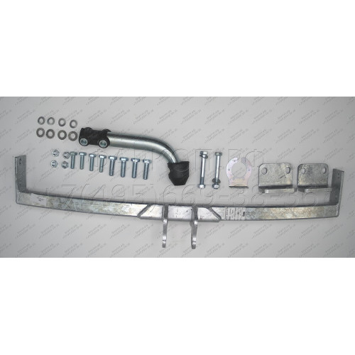 T006A GALIA Полностью оцинкованный фаркоп на Toyota Avensis седан/лифтбек 1997-2003. Тип шара: A. Подрезка бампера. Нагрузки: 1400/75 кг, масса фаркопа 18,01 кг