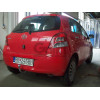 T057C GALIA Полностью оцинкованный фаркоп на Toyota Yaris 2005-2014. Особенности: с 2012 по 2014 необходимо отрегулировать положение глушителя. Тип шара: C (горизонтальный съемный). Без выреза бампера. Нагрузки: 1050/50 кг, масса фаркопа 14,6 кг