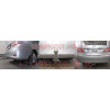T060A GALIA Полностью оцинкованный фаркоп на Toyota Corolla E15 седан 2007-2013. Подрозетник убирается за бампер. Тип шара: A. Невидимый вырез бампера. Нагрузки: 1500/60 кг, масса фаркопа 16,82 кг