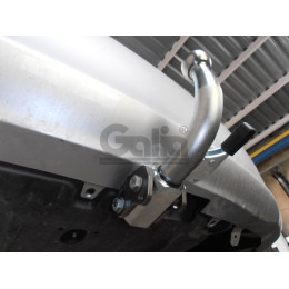 T060A GALIA Полностью оцинкованный фаркоп на Toyota Corolla E15 седан 2007-2013. Подрозетник убирается за бампер. Тип шара: A. Невидимый вырез бампера. Нагруз