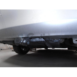 T060A GALIA Полностью оцинкованный фаркоп на Toyota Corolla E15 седан 2007-2013. Подрозетник убирается за бампер. Тип шара: A. Невидимый вырез бампера. Нагруз