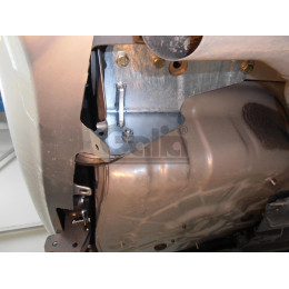 T060A GALIA Полностью оцинкованный фаркоп на Toyota Corolla E15 седан 2007-2013. Подрозетник убирается за бампер. Тип шара: A. Невидимый вырез бампера. Нагруз