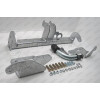 T060A GALIA Полностью оцинкованный фаркоп на Toyota Corolla E15 седан 2007-2013. Подрозетник убирается за бампер. Тип шара: A. Невидимый вырез бампера. Нагрузки: 1500/60 кг, масса фаркопа 16,82 кг
