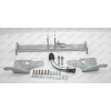 T060A GALIA Полностью оцинкованный фаркоп на Toyota Corolla E15 седан 2007-2013. Подрозетник убирается за бампер. Тип шара: A. Невидимый вырез бампера. Нагрузки: 1500/60 кг, масса фаркопа 16,82 кг