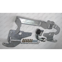 T060A GALIA Полностью оцинкованный фаркоп на Toyota Corolla E15 седан 2007-2013. Подрозетник убирается за бампер. Тип шара: A. Невидимый вырез бампера. Нагруз