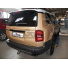 T081C GALIA Полностью оцинкованный фаркоп на Toyota Land Cruiser J250 2023-, Lexus GX J250 2023-. Подрозетник убирается за бампер. Тип шара: C (горизонтальный съемный). Невидимый вырез бампера. Нагрузки: 3500/120 кг, масса фаркопа 10,5 кг