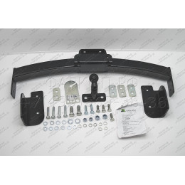 T113-FC Лидер-плюс ТСУ для Toyota Land Cruiser Prado J120 2002-2009, Toyota Land Cruiser Prado J150 2009-2023, Lexus GX 470 2002-2009, Lexus GX 460 2009-2023 без выреза бампера. Нагрузки: 1200/50 кг, масса ф