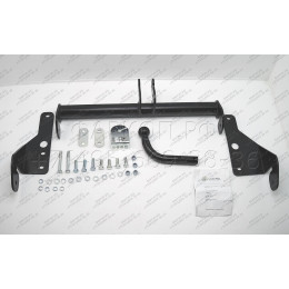T117-A Лидер-плюс ТСУ для Toyota Corolla седан E150 2007-2013, E170 (кроме арабской версии) 2013-2019 без снятия и выреза бампера. Нагрузки: 1500/75 кг, масса фаркопа 15,3