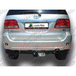 T122-FC Лидер-плюс ТСУ для Toyota Fortuner 2005-2013, 2013-2017 без снятия и выреза бампера. Тип шара: FC. Нагрузки: 1200/50 кг, масса фаркопа 19,58 кг (без электрики в ко
