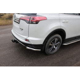 TCU00027 ТСС Фаркоп на Toyota RAV4 2013-2019 без подрезки бампера. Тип шара: A. Нагрузки: 1500/80 кг