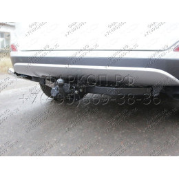 TCU00027 ТСС Фаркоп на Toyota RAV4 2013-2019 без подрезки бампера. Тип шара: A. Нагрузки: 1500/80 кг