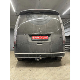 TCU00301N ТСС Распродажа! Фаркоп на Hyundai Staria 2021- (корейская сборка) без подрезки бампера. Тип шара: A (нержавеющий). Нагрузки: 1200/75 кг
