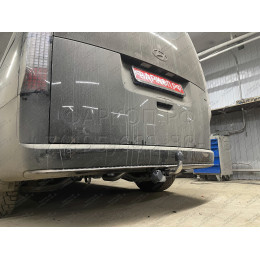 TCU00301N ТСС Распродажа! Фаркоп на Hyundai Staria 2021- (корейская сборка) без подрезки бампера. Тип шара: A (нержавеющий). Нагрузки: 1200/75 кг