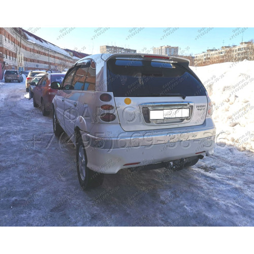 H.T64.A HALTY Фаркоп на Toyota Nadia, в т.ч. type Su 2WD/4WD 1998-2003 без подрезки бампера. Тип шара: A. Нагрузки: 750/75 кг, масса фаркопа 12,5 кг