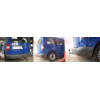 V067A GALIA Полностью оцинкованный фаркоп на Volkswagen Caddy 2004-2020, включая Maxi, включая 4WD. Подрозетник убирается за бампер. Тип шара: A. Установка без выреза бампера. Нагрузки: 1650/80 кг, масса фаркопа 15,02 кг