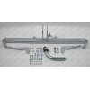 V067A GALIA Полностью оцинкованный фаркоп на Volkswagen Caddy 2004-2020, включая Maxi, включая 4WD. Подрозетник убирается за бампер. Тип шара: A. Установка без выреза бампера. Нагрузки: 1650/80 кг, масса фаркопа 15,02 кг
