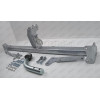 V067A GALIA Полностью оцинкованный фаркоп на Volkswagen Caddy 2004-2020, включая Maxi, включая 4WD. Подрозетник убирается за бампер. Тип шара: A. Установка без выреза бампера. Нагрузки: 1650/80 кг, масса фаркопа 15,02 кг