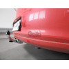 V068C GALIA Полностью оцинкованный фаркоп на Volkswagen Polo V хетчбек 2009-2018. Подрозетник убирается за бампер. Тип шара: C (горизонтальный съемный). Невидимый вырез бампера. Нагрузки: 1200/50 кг, масса фаркопа 14,85 кг