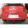 V068C GALIA Полностью оцинкованный фаркоп на Volkswagen Polo V хетчбек 2009-2018. Подрозетник убирается за бампер. Тип шара: C (горизонтальный съемный). Невидимый вырез бампера. Нагрузки: 1200/50 кг, масса фаркопа 14,85 кг