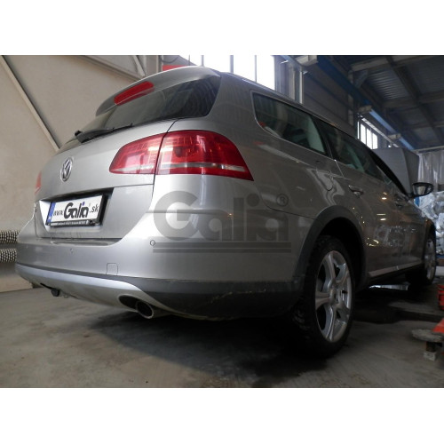 V071A GALIA Полностью оцинкованный фаркоп на Volkswagen Passat B6 седан/универсал 2005-2010, Volkswagen Passat B7 седан/универсал 2010-2015, Volkswagen Passat CC 2012-2017, Volkswagen Passat Alltrack B7 2012-2015. Подрозетник убирается за бампер. Тип шара