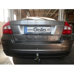 V079A GALIA Полностью оцинкованный фаркоп на Volvo S80 2006-2016, Volvo V70 2007-2016. Подрозетник убирается за бампер. Тип шара: A. Невидимый вырез бампера. Нагруз