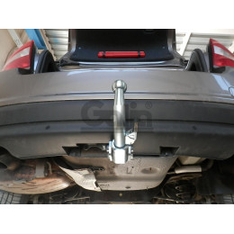 V079A GALIA Полностью оцинкованный фаркоп на Volvo S80 2006-2016, Volvo V70 2007-2016. Подрозетник убирается за бампер. Тип шара: A. Невидимый вырез бампера. Нагруз