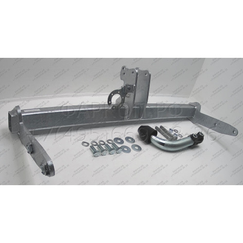 V079A GALIA Полностью оцинкованный фаркоп на Volvo S80 2006-2016, Volvo V70 2007-2016. Подрозетник убирается за бампер. Тип шара: A. Невидимый вырез бампера. Нагрузки: 2100/90 кг, масса фаркопа 14,52 кг