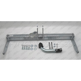 V079A GALIA Полностью оцинкованный фаркоп на Volvo S80 2006-2016, Volvo V70 2007-2016. Подрозетник убирается за бампер. Тип шара: A. Невидимый вырез бампера. Нагруз