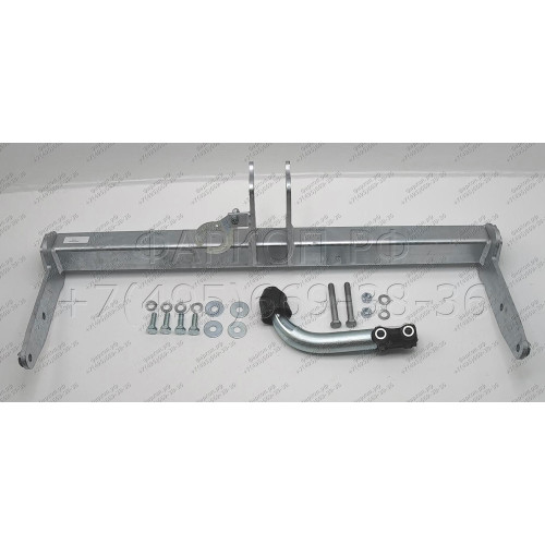 V079A GALIA Полностью оцинкованный фаркоп на Volvo S80 2006-2016, Volvo V70 2007-2016. Подрозетник убирается за бампер. Тип шара: A. Невидимый вырез бампера. Нагрузки: 2100/90 кг, масса фаркопа 14,52 кг