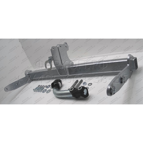V079A GALIA Полностью оцинкованный фаркоп на Volvo S80 2006-2016, Volvo V70 2007-2016. Подрозетник убирается за бампер. Тип шара: A. Невидимый вырез бампера. Нагрузки: 2100/90 кг, масса фаркопа 14,52 кг