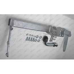 V079A GALIA Полностью оцинкованный фаркоп на Volvo S80 2006-2016, Volvo V70 2007-2016. Подрозетник убирается за бампер. Тип шара: A. Невидимый вырез бампера. Нагруз