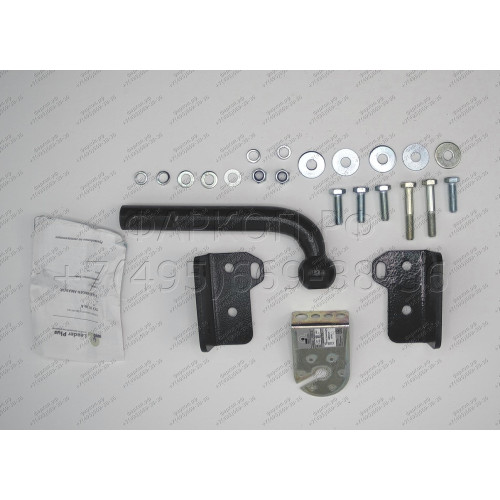 V120-A Лидер-плюс Распродажа! ТСУ для Volkswagen Amarok 2010-2022 без снятия и выреза бампера. Нагрузки: 1500/75 кг, масса фаркопа 5,2 кг (без электрики в комплекте)