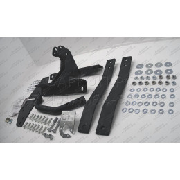VL 04 AVTOS Фаркоп на Volvo S40 седан / V50 универсал 2004-2012 без выреза бампера. Тип шара: A. Нагрузки: 1600/75 кг, масса фаркопа 16,5 кг (без электрики в комплек
