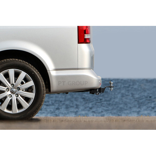 VTR-03-991122.00 PT GROUP Фаркоп на Volkswagen Transporter T5 2003-2015, Transporter T6 2015-2024, Volkswagen Caravelle T5 2003-2015, Caravelle T6 2015-2024, Volkswagen Multivan T5 2003-2015, Multivan T6 2015-2022 без подрезки бампера. Тип шара: E (легкос